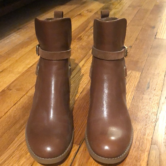 Leather and Suede Michael Kors Booties - Picture 1 of 5